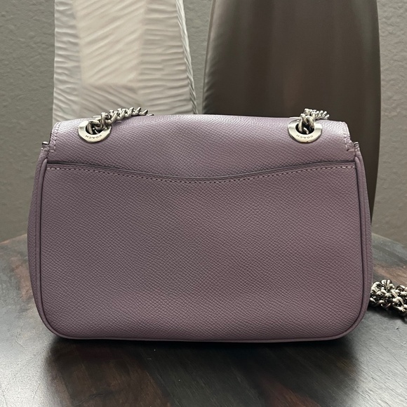 COACH Mini Cassidy Crossbody Shoulder Bag F77974 Purple Lavender - Picture 10 of 16